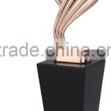 2016 High Quality Custom Wooden Base Metal Award Trophies thumbnail-3