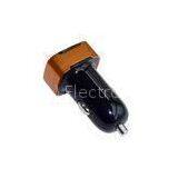 Orange / Red Micro USB Vehicle Charger With Short Circuit Protection For Phone / MP3