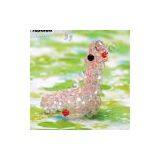 Handmade 3d Beaded Snake 4mm Bicone Crystal Beads Animal thumbnail-3