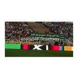 RGB PH 16 football stadium Perimeter LED Display Epistar MBI5024 , S-VIDEO HDMI