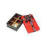 Rectangle Chocolate Recycled Cardboard Gift Boxes of Trays Insert