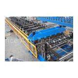 19 Stations Double Layer Sheet Roll Forming Machine With Hydraulic Automatic Cutting Unit