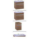 Modern Wall Hang Vanity With Double Bathroom Cabinet thumbnail-3