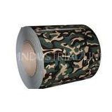 Camouflage Colored Galvanized Steel Coil / Prepainted Galvanized Steel Coils PPGI Plates