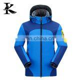 Softshell Waterproof Breathable Black Jacket Print Logo thumbnail-2