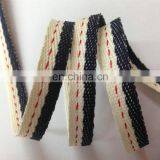 Hops cotton ribbon 1cm width for clothes neckline accessory