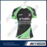 2017 Custom 100% Polyester Cool Dry Rugby Jersey for Sale thumbnail-1
