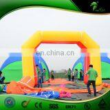 Colorful Commercial Inflatable Wide Tube Race Star and Finish Line Gate Arch for Event thumbnail-3