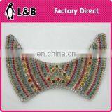 Wholesale Women Shoes Accessory Rhinestone Aqqlique Iron on Lady Shoes Rhinestone Sheet