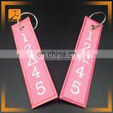 Wholesale Embroidery Tags Custom Flight Keychains thumbnail-2