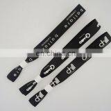 Newest Design Adjustable Woven Festival Fabric Wristband thumbnail-5