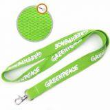 Promotional Custom Thick Unique Logo Cotton Lanyard With Metal Hook thumbnail-1