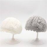 Joy Fashion Accessories Supplier Factory Knitted Hollow Beret Winter Hat thumbnail-2