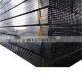 Construction high quality q345 material galvanized rectangular tube