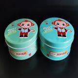Food Round Metal Tins Lids Round Flat Cookie Tin Candy Chocolate & Cake thumbnail-3