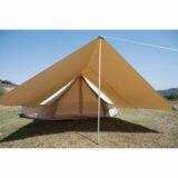 Bell Tent With Stove Jack,Awning Waterproof Canvas Tent Price Breathable Canvas Tent Manufacturer thumbnail-2