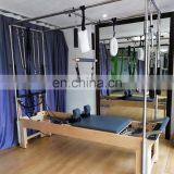 Wood Pilates Reformer Cadillac Machine With Full Trapeze Combination Pilates Studio Combo Cadillac Reformer Machine SRP07 thumbnail-3