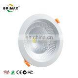 China Manufacturerled Ceiling Light Natural 30W 3300 Lumens Hole Size 160mm for House Reseidentiel Cob Led Downlights