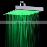 Customized fashionable led light tap shower with sensor