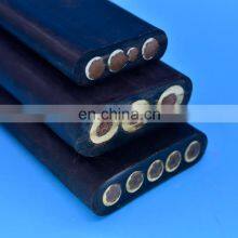 Rubber Sheathed Flat Travelling Cable TSCGEWOEU 6/10kv Bucket Wheel Machine Cable thumbnail-2