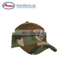Camouflage Cotton Twill Custom Camo Baseball Cap Closed Back thumbnail-5