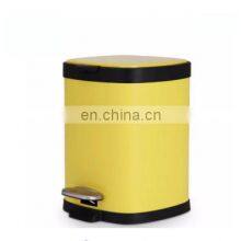 Household Stainless Steel Pedal Bin 6L 12L 20L 30L Powder Coating Trash Can Indoor Square Soft Closing Dustbin thumbnail-4