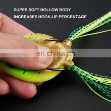 JOHNCOO 7cm 20g Hot Sale 5pcs Soft Frog Fishing Lures Set With Tackle Box thumbnail-4