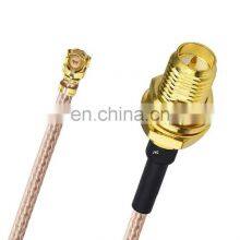 SMA/RF RP Connector Bulkhead Coaxial Cable Female to UFL//IPX/IPEX 15CM Rg178 1.13 Cable 20CM SMA Female to WiFi Cable for U.FL thumbnail-1