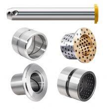 Custom Powder Metallurgy Bimetal Sliding Self Lubricating CNC Service Factory Komatsu Excavator Bushing thumbnail-3