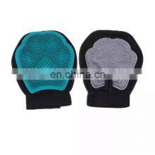High Quality Enhanced Five Finger Design Pet Gloves Brushing for Cat Dog Hair Remover thumbnail-1