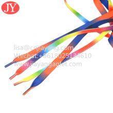 Hot Transfer Flat Shoelace Print Logo Sneaker Polyester Shoelace thumbnail-3