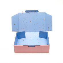Custom Pink Logo Printing Corrugated Gift Mailer Box Special Design Cost Saving Mailer Box thumbnail-5