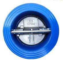 3in CF8 Stainless Steel High Temperature Wafer Butterfly Check Valve Spring Dual Plate Non-Return Valve thumbnail-2