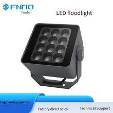 Led Outdoor Waterproof Square High-power Floodlights 24w, 48w, 72w, Monochromatic and Full-color With 512 Control thumbnail-3