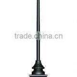Steel Material Garden 3m Lighting Pole Light , Decorative Lighted Columns