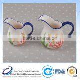 Hand Painting Colour 2Pcs Ceramic Jar Sea Style thumbnail-1