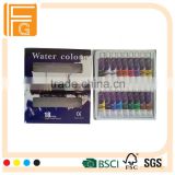 12 ml 18 colors professional water color for art