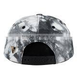 Fashion Metal Plate Tie Dyed Snapback Cap thumbnail-5