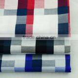 High Quality 100% Cotton Yarn Dyed Woven Plaid Fabric for Men Shirt