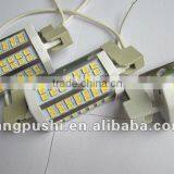 R7s 118mm 48 SMD LED Warm White Light Lamp Bulb 10W 2800-3000K 800Lm 85-265V