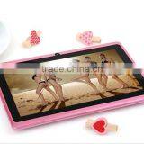 Hot Selling 7 Inch Android4.4 MID With Bluetooth and Dual Camera Support 3G Network Card and WiFi (Q88 A33 ) thumbnail-1
