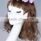 Summer Artificial Flower Headband For Girls,Boho Beach Flower Head Garland thumbnail-3