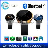 2015 New design 1.54" TFT touch screen MTK2502 waterproof bluetooth smart watch with heart rate sensor for android and IOS phone