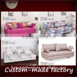 multiple colors simple steel base living room sofa couch
