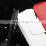Sublimation Leather Flip Cell Phone Case for iPhone 4 4S with Open Window