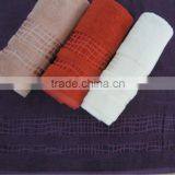 cotton bath towel with boder