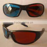 3D sunglasses fit with blue and red 3D lens