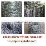 LOW PRICE HIGH LEVEL SECURITY BARBED WIRE FOR WIRE MESH FENCING