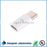Charging / Data Sync Type-c adapter to Micro B/F connect Android phone with Mac