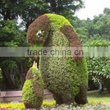 Fashionable Artificial Topiary Animal Garden Sculpture